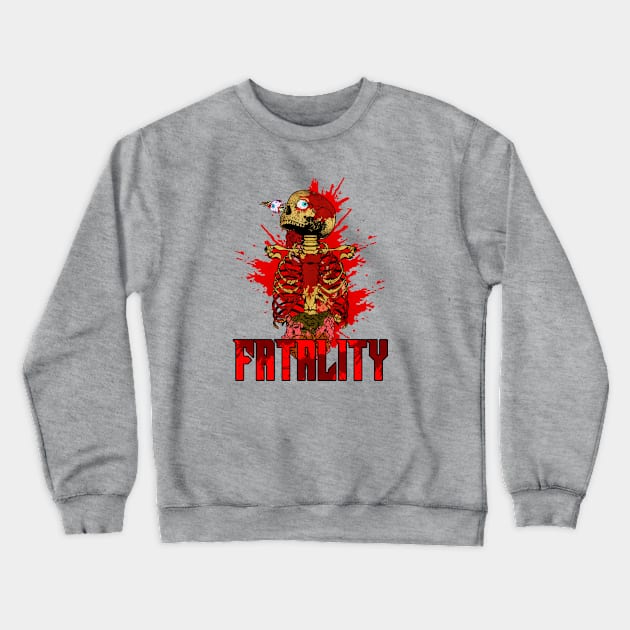 FATALITY Crewneck Sweatshirt by theanomalius_merch